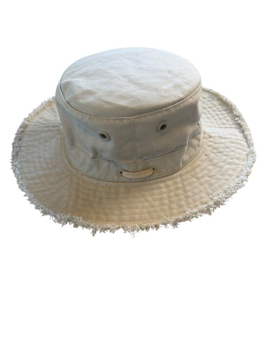 Tilley T3 Small Safari Hat Fringe  Wanderer Stone UPF 50+ Beige MSRP$110 main image 12